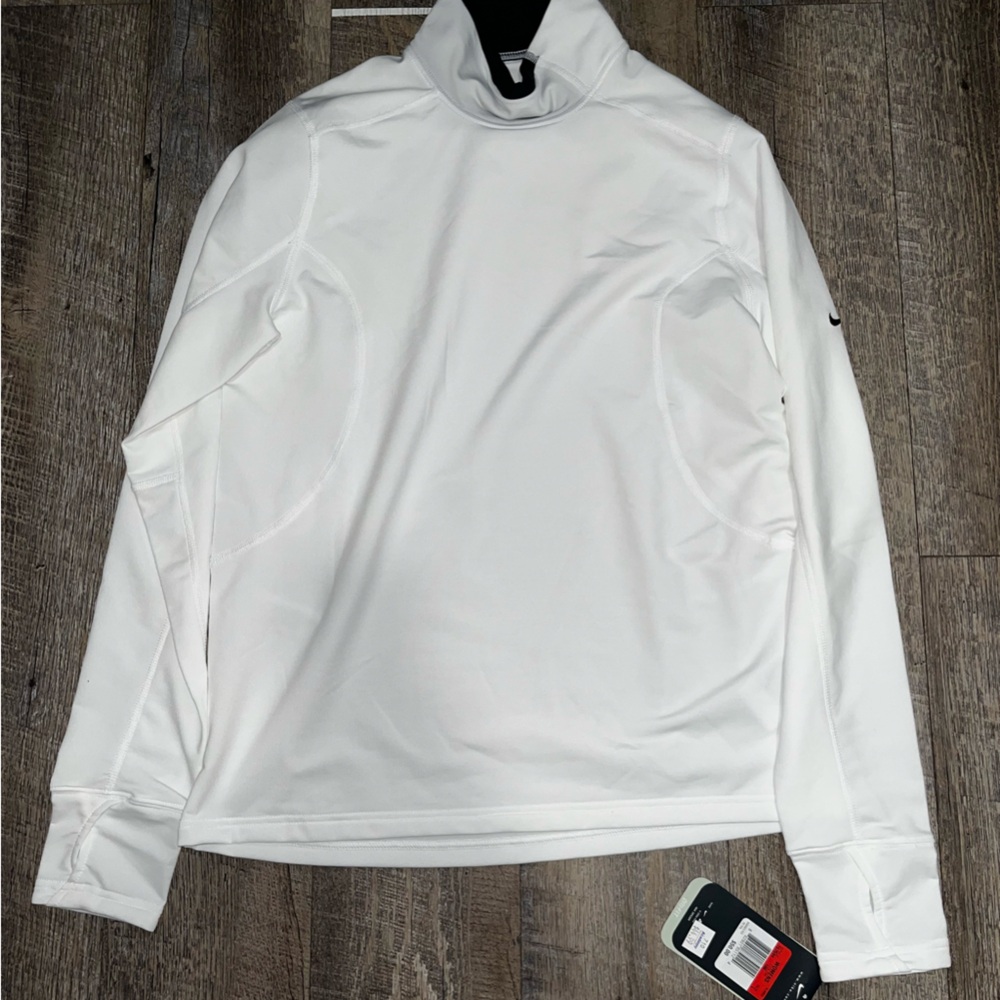 Vintage Nike Dry Fit Women Running Long sleeve Turtleneck Size Large